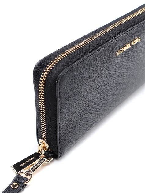 michael kors jet set continental travel wallet|michael kors silver metallic wallet.